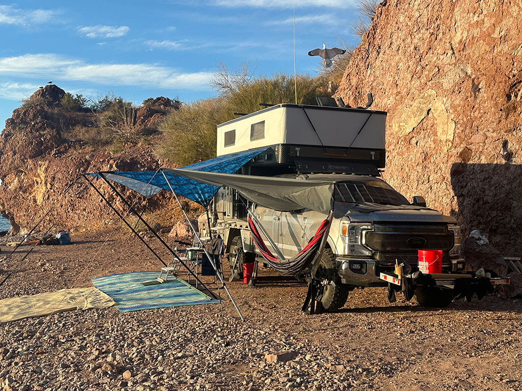 camping test 4 Wheel Camper Test