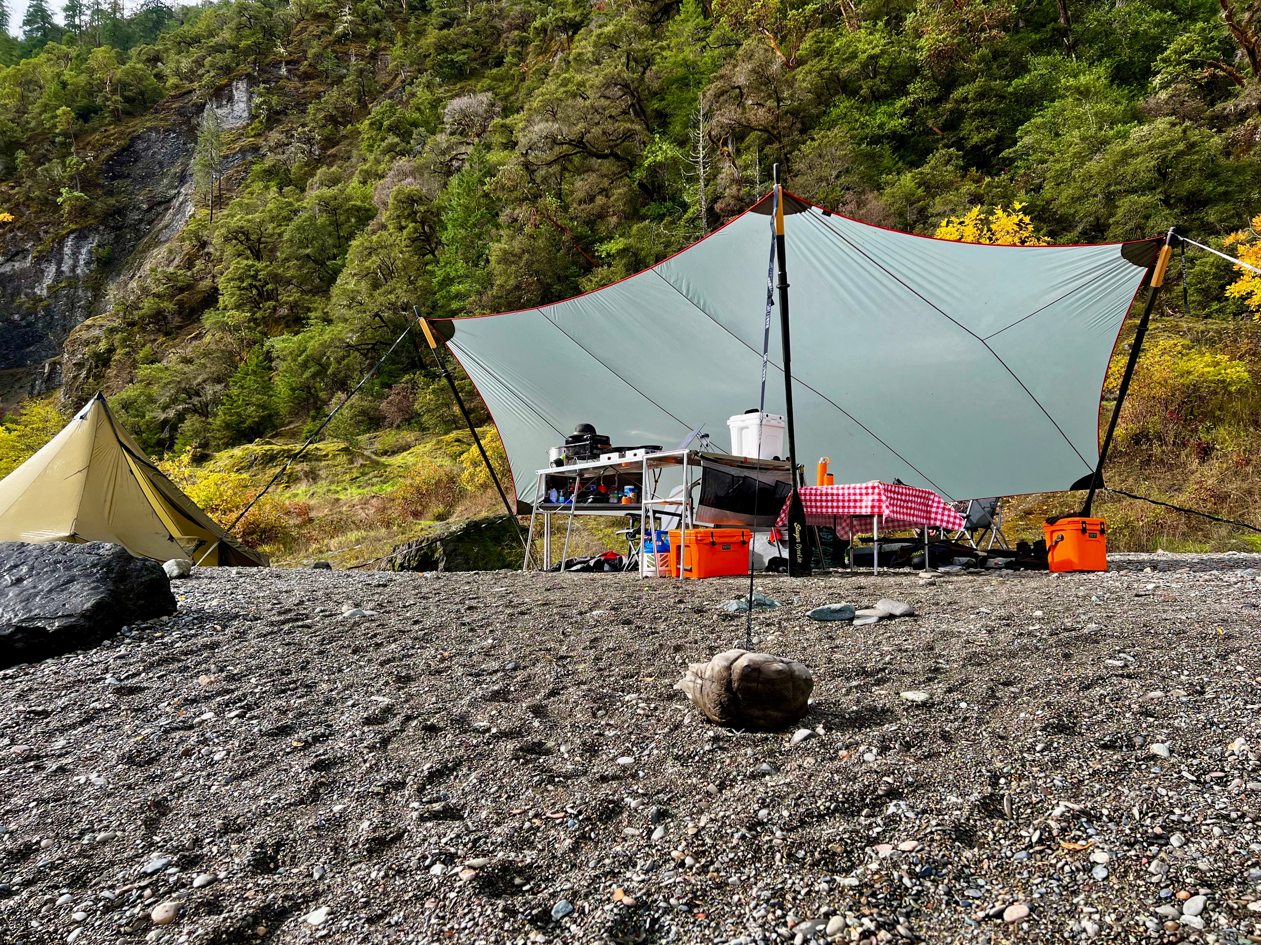 テント・タープ HELLOS DragonFly tarp Chacoal Green Tarp XL – DD Hammocks
